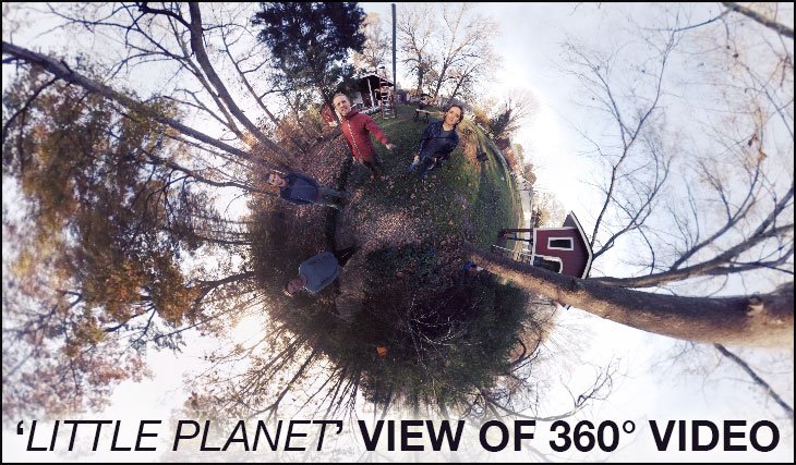 LITTLE-PLANET 360 DEGREE VIDEO TUTORIAL